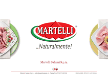 Tablet Screenshot of martelli.com